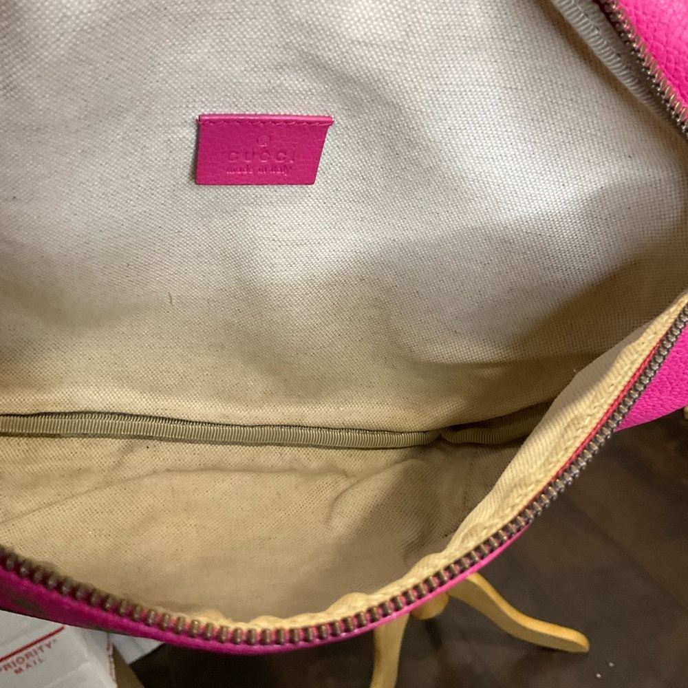 Gucci Sherry Line Pink Bumbag or Waistbag - Picture 11 of 12